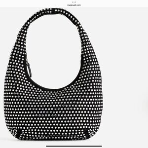 New MADEWELL The Medium Bag in True Black Multi $138 NS888